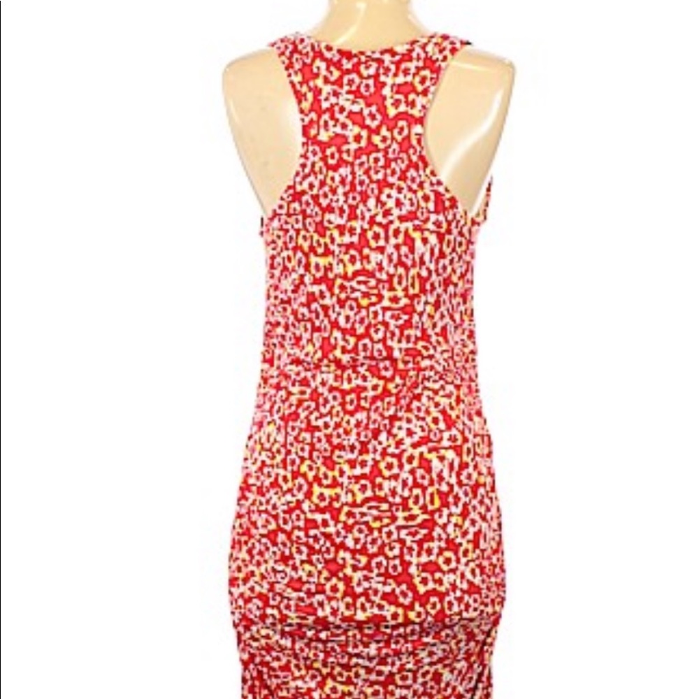 Rachel Rachel Roy stretchy red floral midi dress - Picture 5 of 5